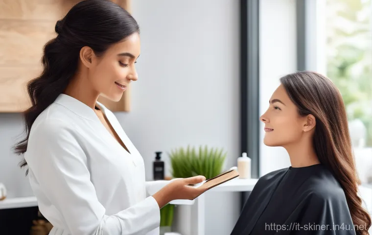 피부관리사 국가자격증 응시 자격 - **Prompt: In a bright, state-of-the-art Italian aesthetic clinic, a professional female aesthetician...
